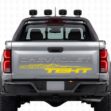 Desert Style Aangepaste Tekst Achterklep Vinyl Sticker voor Chevrolet Colorado ZR2_5