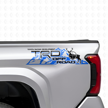 TRD-stijl Offroad Mountain Deer Achterzijde Vinyl Stickerset voor Toyota Tacoma Tundra_2