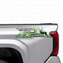TRD-stijl Offroad Mountain Deer Achterzijde Vinyl Stickerset voor Toyota Tacoma Tundra_3