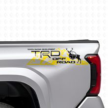 TRD-stijl Offroad Mountain Deer Achterzijde Vinyl Stickerset voor Toyota Tacoma Tundra_5
