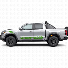 Bison ZR2-logo Deurzij Vinyl Decal Kit voor Chevrolet Colorado ZR2_3