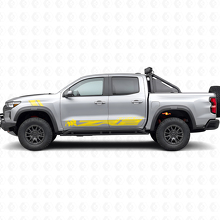 Bison ZR2-logo Deurzij Vinyl Decal Kit voor Chevrolet Colorado ZR2_5