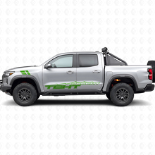 Desert Style Aangepaste Tekst Deurzijde Vinyl Decal Kit voor Chevrolet Colorado ZR2_3