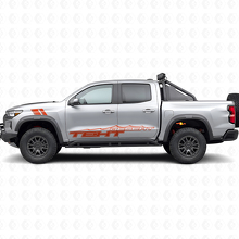 Desert Style Aangepaste Tekst Deurzijde Vinyl Decal Kit voor Chevrolet Colorado ZR2_4