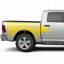 Grumpy Bee Splash Style Zijkant Vinyl Decal Kit voor Dodge Ram Truck_10