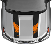 Dubbele Bergstijl Motorkapstrepen Vinyl Decal Kit voor Musclecar Explorer ST 2020-26_3