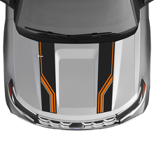 Vinyl Decal Kit met Dubbele Motorkapstrepen voor Musclecar Explorer ST 2020-26_2