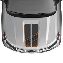 Versierde Motorkap Strepen Vinyl Decal Kit voor Musclecar Explorer ST 2020-26_2