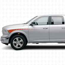 Strobe Strepen Voorspatbord & Deur Vinyl Decal Kit voor Dodge Ram 2009+_3