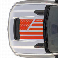 USA-vlag Sterren & Stalen Stijl Motorkap Vinyl Decal voor Chevrolet Silverado 2500 HD_4