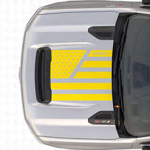 USA-vlag Sterren & Stalen Stijl Motorkap Vinyl Decal voor Chevrolet Silverado 2500 HD_5