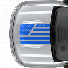 USA Vlag Sterren & Staal Stijl Motorkap Vinyl Decal voor Chevrolet Silverado 1500 2026_2