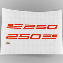 250 Stars & Steel Zijkant Vinyl Decal Sticker voor Chevrolet Silverado_4
