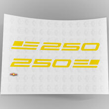 250 Jaar Stars & Steel Style Zij Vinyl Stickers Set voor Chevrolet Silverado EV_5