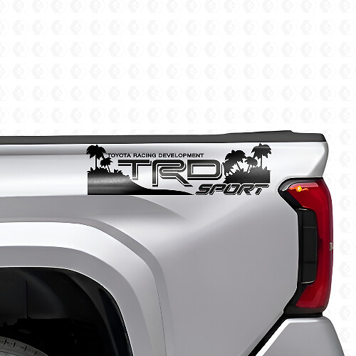 TRD Off Sport Beach Side Vinyl Stickerset voor Toyota Trucks