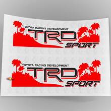 TRD Off Sport Strandzijde Decal Set voor Toyota_2
