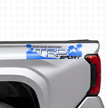 TRD Off Sport Beach Style Achterzijde Vinyl Decal Set voor Toyota Trucks_2