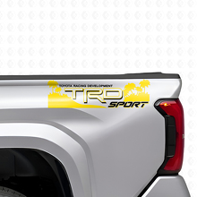 TRD Off Sport Beach Style Achterzijde Vinyl Decal Set voor Toyota Trucks_5