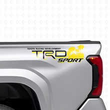 TRD Sport Beach Style Zijvinylsticker Set voor Toyota Trucks_10