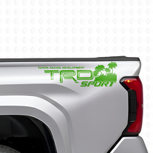 TRD Sport Beach Style Zijvinylsticker Set voor Toyota Trucks_3