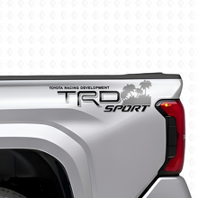 TRD Sport Beach Style Zijvinylsticker Set voor Toyota Trucks_6