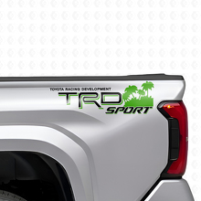 TRD Sport Beach Style Zijvinylsticker Set voor Toyota Trucks_8