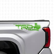 TRD Stijl Texas Kaart Zij Vinyl Sticker Set voor Toyota Trucks_3
