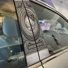 Jormungandr Serpentursstijl Vinyl Decal Set_2