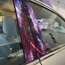 Neon Assassin Deurstijl Vinyl Decal Set_2