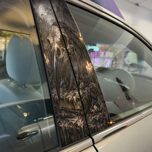 Raven Skull Deurstijl Vinyl Decal Set_2