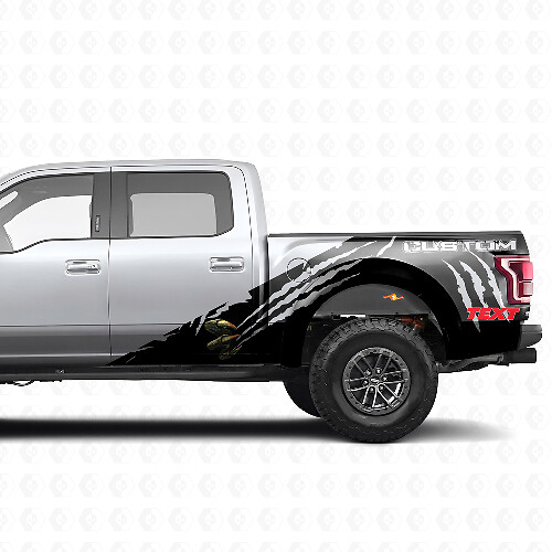 truck Musclecar power truck Svt Mud Splash Decal Graphics Decals Stickers Chatter