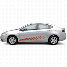Geaccentueerde Stroboscoop Zijstrepen Vinyl Decal Kit voor Dodge Dart_4
