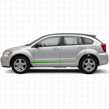 Racingstijl Zijstrepen Vinyl Decal Kit voor Dodge Caliber 2007+_3
