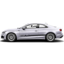 Stijlvolle Stroboscoop Zijvinyl Decal Kit voor Audi A5_2