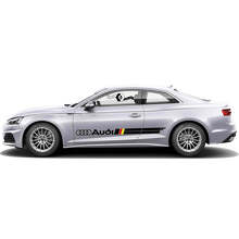 Duitse Vlag Stijl Merkzijdesticker Kit voor Audi A5_2