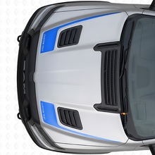 Hockey Stick Stijl Aangepaste Motorkap Vinyl Decal Set voor Dodge Ram Sport 2019+_2
