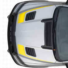 Hockey Stick Stijl Aangepaste Motorkap Vinyl Decal Set voor Dodge Ram Sport 2019+_5