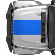 Centrale brede motorkapstreep vinyl decal voor Jeep Wrangler 2007+_2