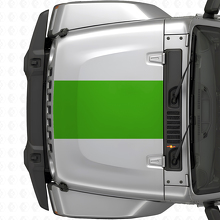 Centrale brede motorkapstreep vinyl decal voor Jeep Wrangler 2007+_3