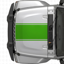 Centrale Outlinestreep Motordeksel Vinyl Decal voor Jeep Wrangler 2007+_3