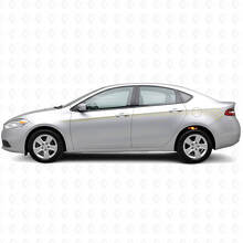 Strobe Omtrek Zijstrepen Vinyl Decal Kit voor Dodge Dart 2013+_5