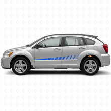 Strobe Design Side Stripes Vinyl Decal Kit voor Dodge Caliber 2007+_2