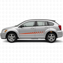 Strobe Design Side Stripes Vinyl Decal Kit voor Dodge Caliber 2007+_4