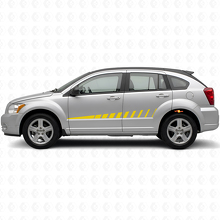 Strobe Design Side Stripes Vinyl Decal Kit voor Dodge Caliber 2007+_5
