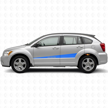 Aangepast Uitbreidend Zijstrepen Vinyl Decal Kit voor Dodge Caliber 2007+_2