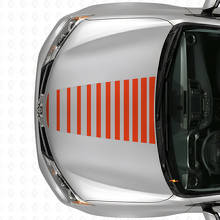 Stijlvolle Strobe Motorkap Strepen Vinyl Sticker voor Toyota RAV4 2013+_4