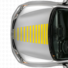 Stijlvolle Strobe Motorkap Strepen Vinyl Sticker voor Toyota RAV4 2013+_5