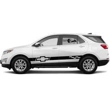 Racingstijl Deur Zijstrips Vinyl Decal Kit voor Chevrolet Equinox 2021_5