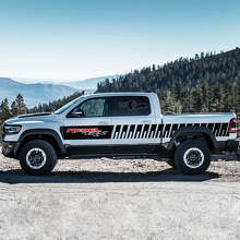 Rebel TRX zijstrepen vinylstickerset voor Dodge Ram Rebel TRX 2021+_2