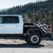 Modderspatbordzij Vinyl Decal Set voor Dodge Ram Rebel 2021+_2